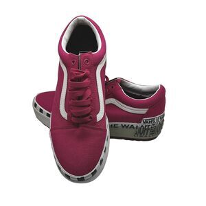 Vans Old Skool Stacked Logo Platform Sneakers Men’s 10 Women’s 11.5 Cabaret Pink